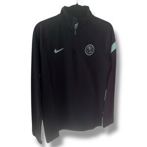 Nike Club America Mexico. Academy Pro Long Sleeve Drill Top Black. Size Small.